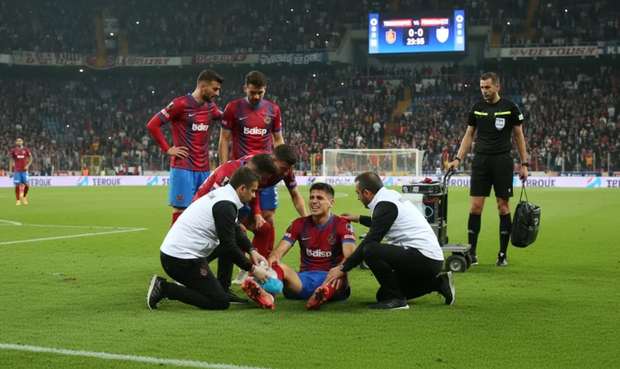 Trabzonspor’un Galatasaray Maçındaki Zorluğu: Arseniy Batagov’un Sakatlığı